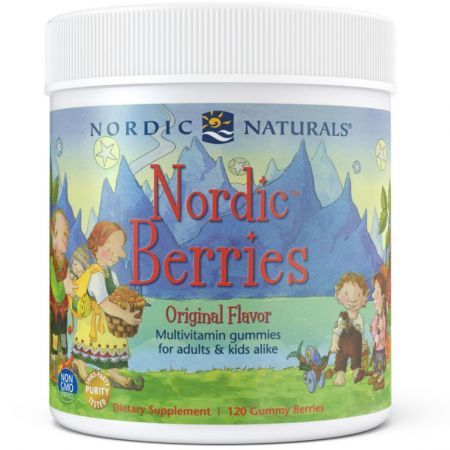 Nordic Naturals Berries  120 żelek  data ważności: 30.04.2022