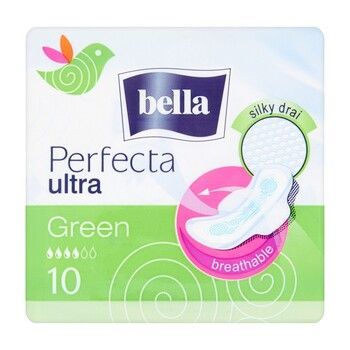 Podpaski BELLA PERFECTA Ultra Green 10 sztuk