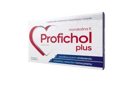 Profichol plus 28 tabletek     10 mg monakoliny K