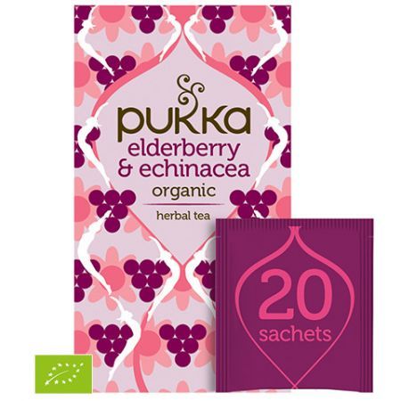 PUKKA Elderberry & echinacea BIO  20 saszetek