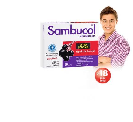 Sambucol Extra Strong  30 kapsułek