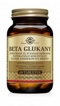 SOLGAR Beta Glukany  60 tabletek