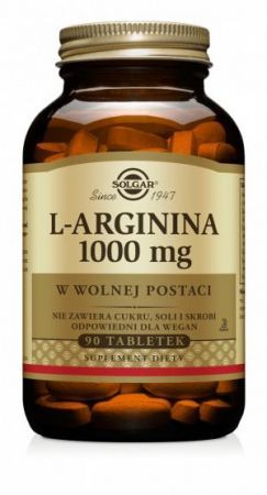 SOLGAR L-Arginina 1000 mg  90 tabletek