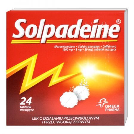 Solpadeine 24 tabletki musujące