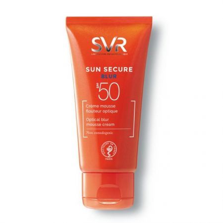 SVR Sun Secure Krem ochronny Blur optycznie ujednolicający skórę  SPF50+ 50 ml
